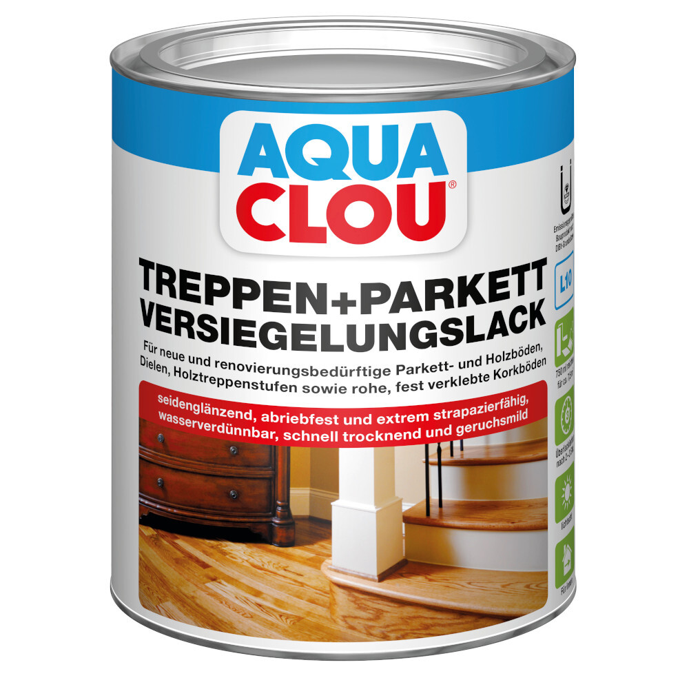 L10 Treppen- und Parkettversiegelungslack 750ml image number 0