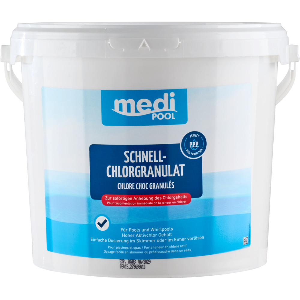 mediPOOL Schnell-Chlorgranulat 5 kg image number 1