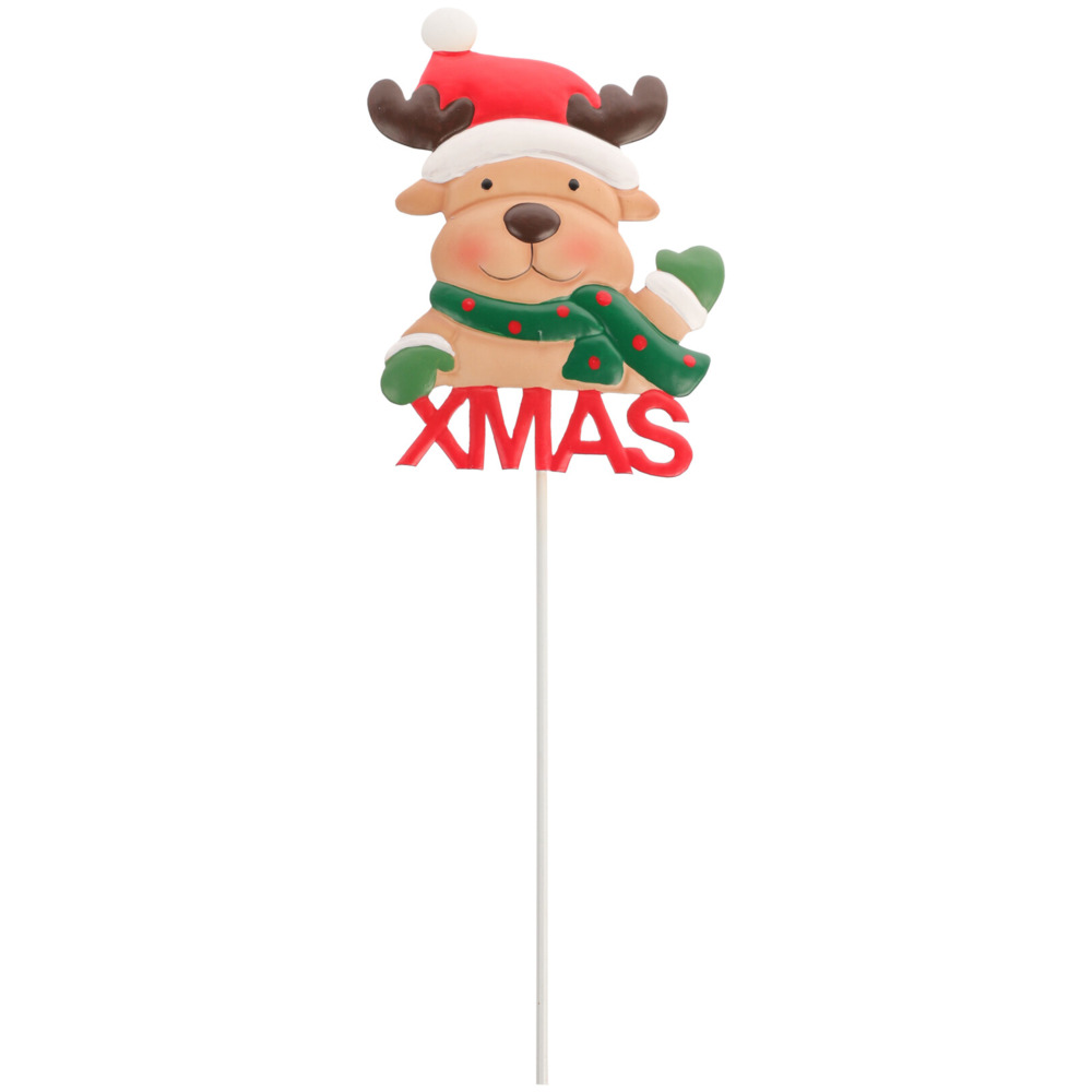 Gartenstecker 60 cm Weihnachtsfigur - Designauswahl