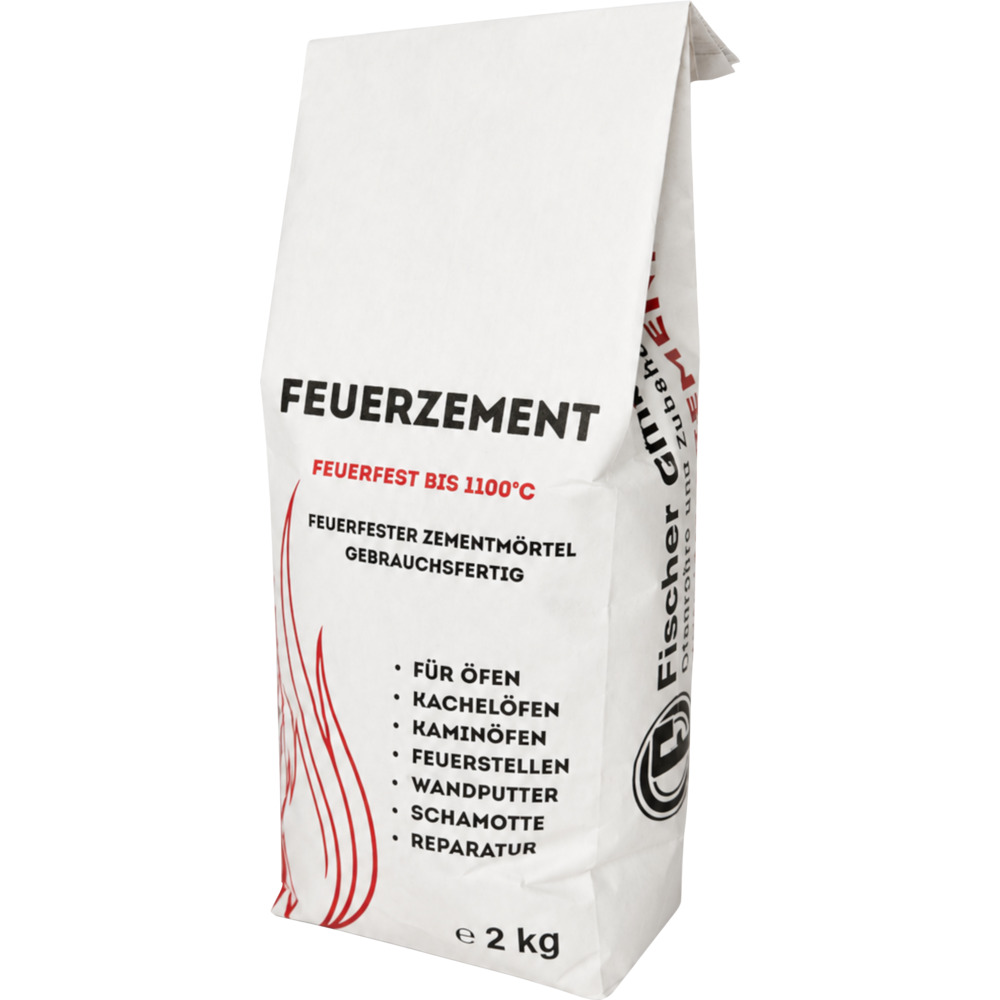 Feuerfester Zement 2 kg im Sack