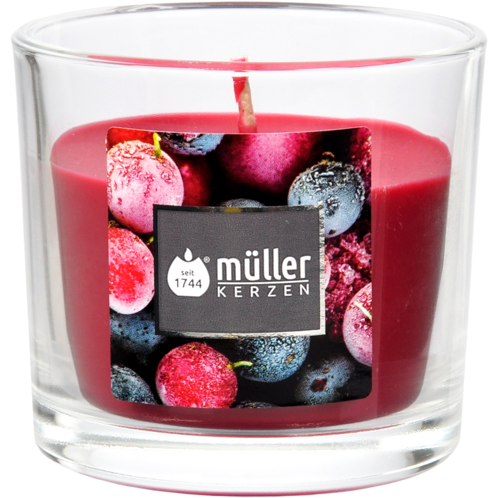 Duftkerze Wild Berries im Glas 65 x Ø 70 mm