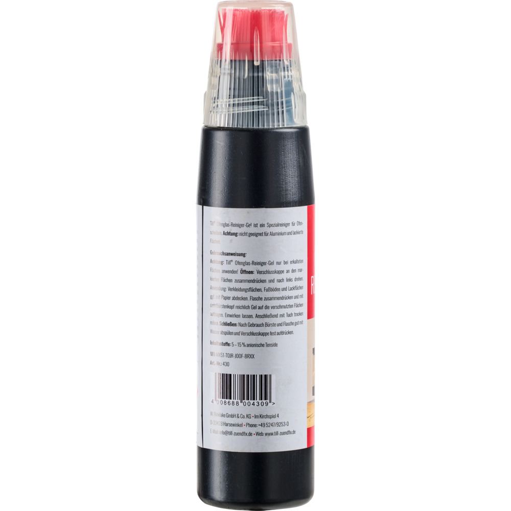 Till&reg; Ofenglasreiniger-Gel mit B&uuml;rste 200 ml image number 1