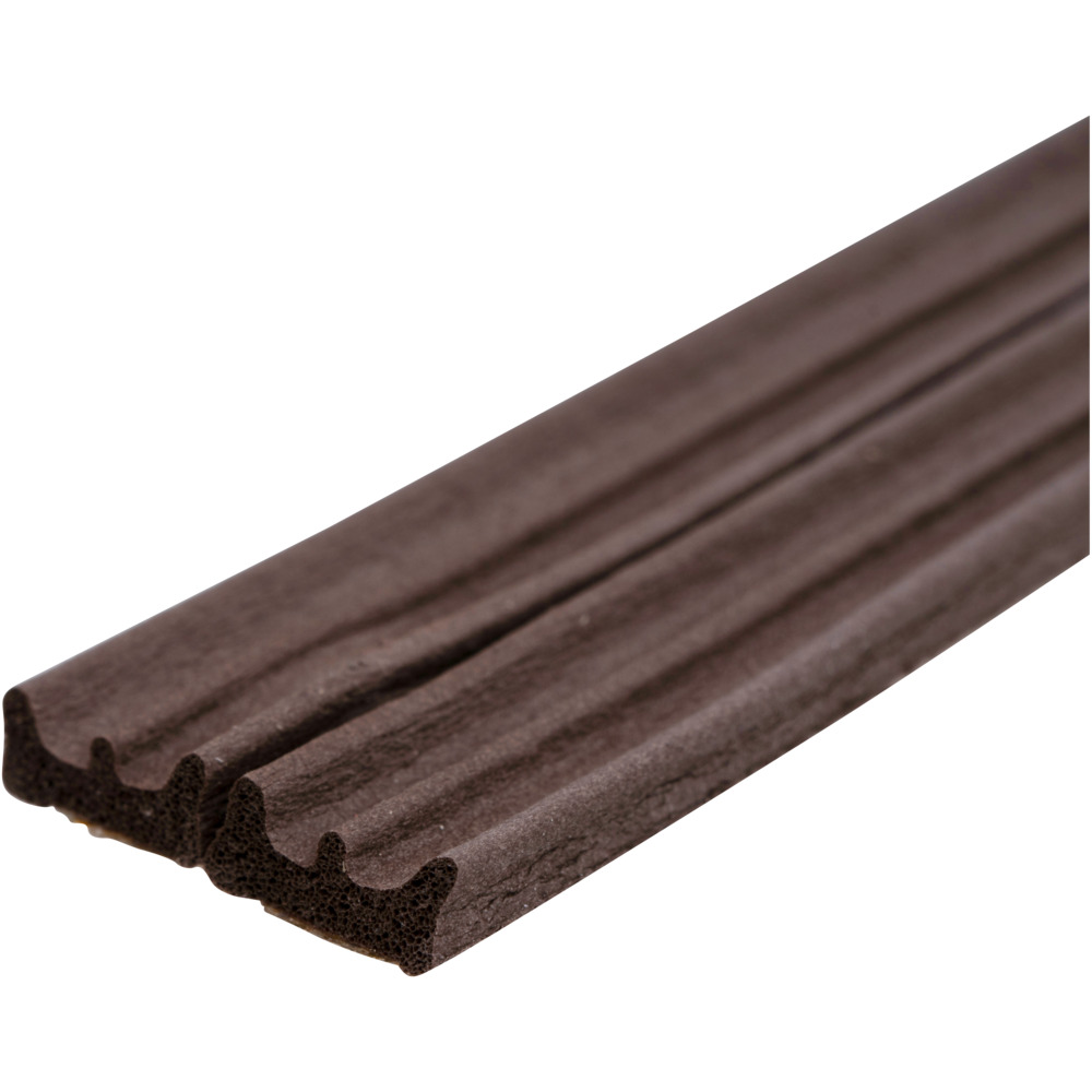 Fensterdichtung mit E-Profil in braun auf 6 m Rolle image number 2