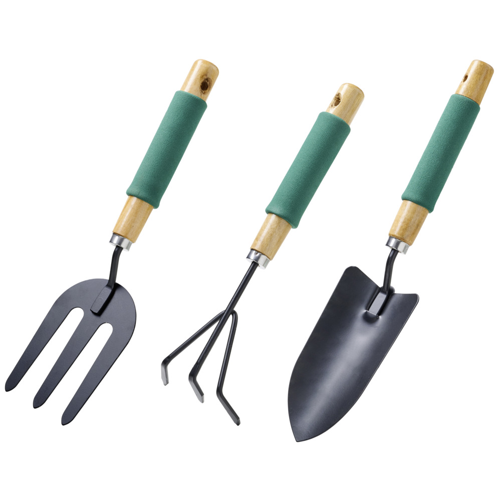 Gartenkleingeräte-Set 3-teilig