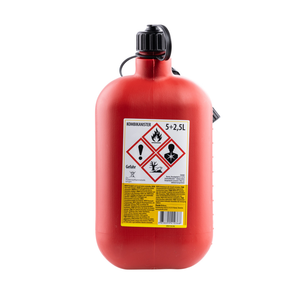 Reservekanister 5+2,5 Liter mit Ausgießer image number 3