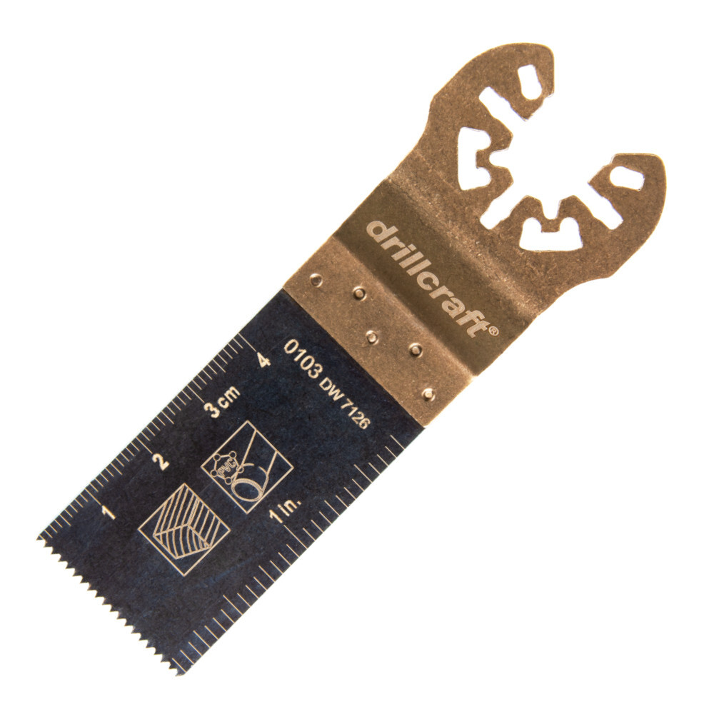 CRV Tauchsägeblatt 28 x 48 mm mit gehärteten Zähnen für Holz