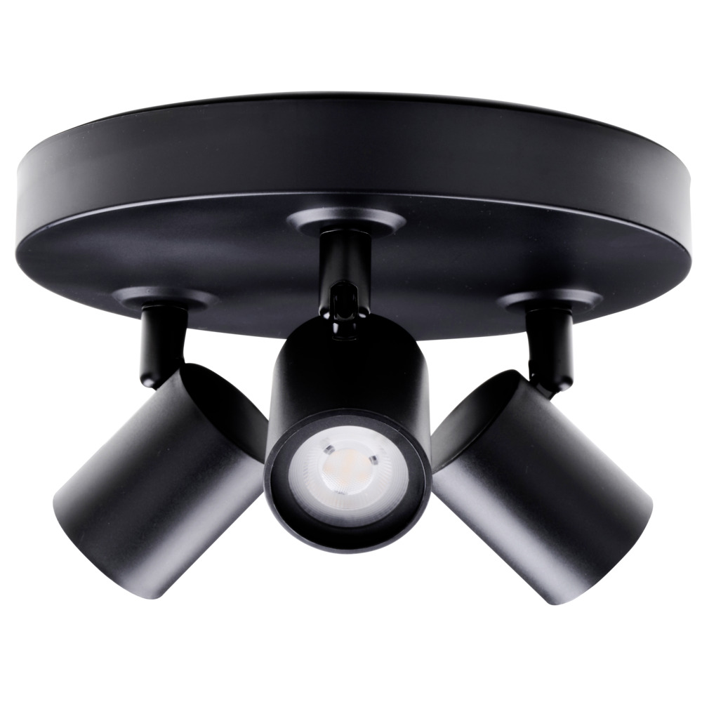 LED-Spot-Leuchte 3-flammig schwarz image number 0