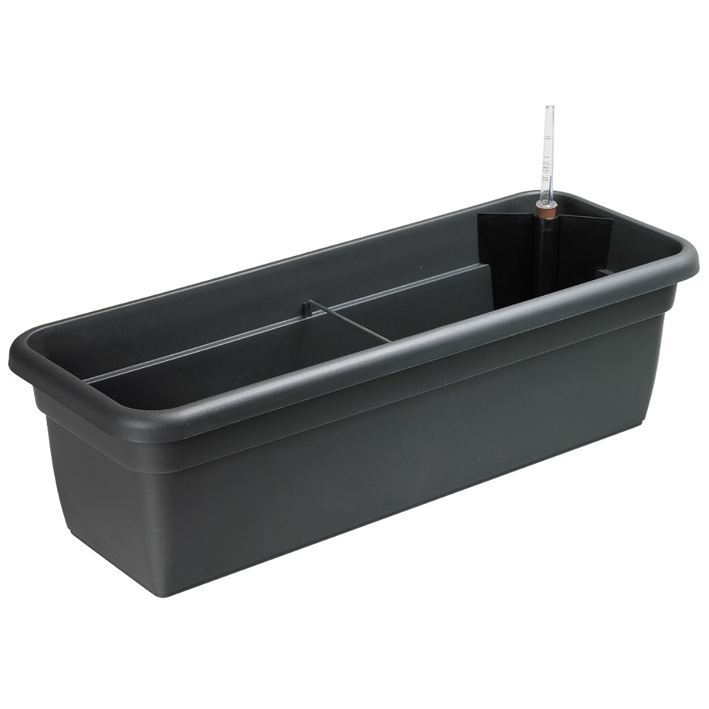 Bewässungskasten 59 cm mit Wasserstandanzeige in anthrazit image number 0