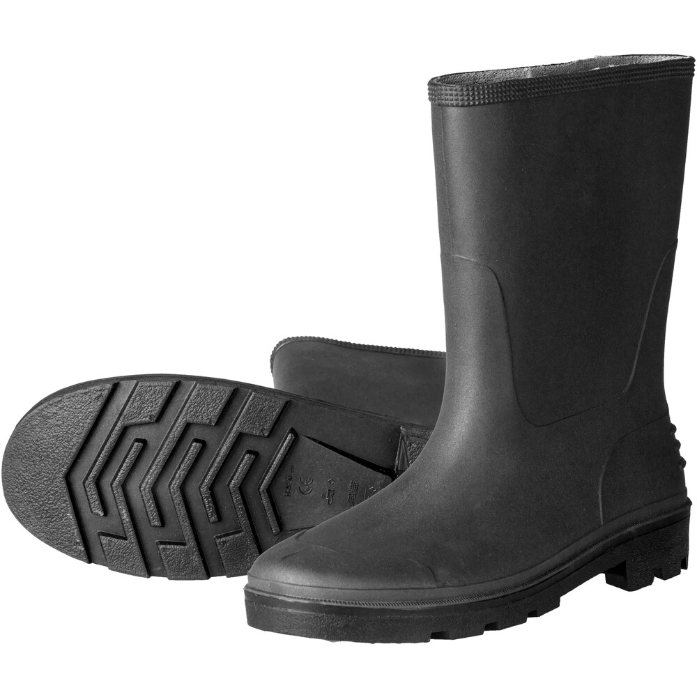 Herren Gartenstiefel Größe 41-46 in Schwarz