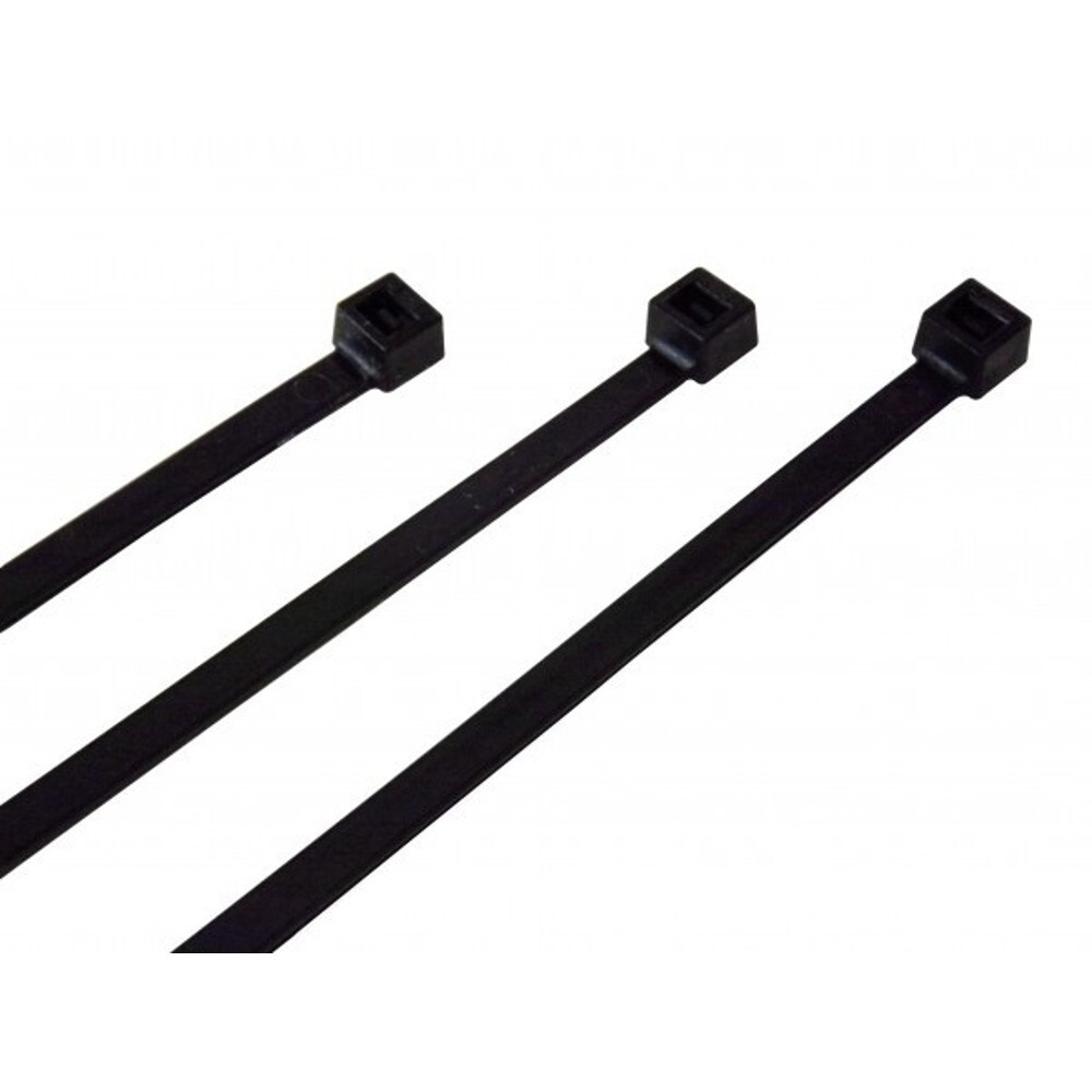 GERMANIA® Kabelbinder 4,8x430 mm schwarz 100 Stück UV-beständig