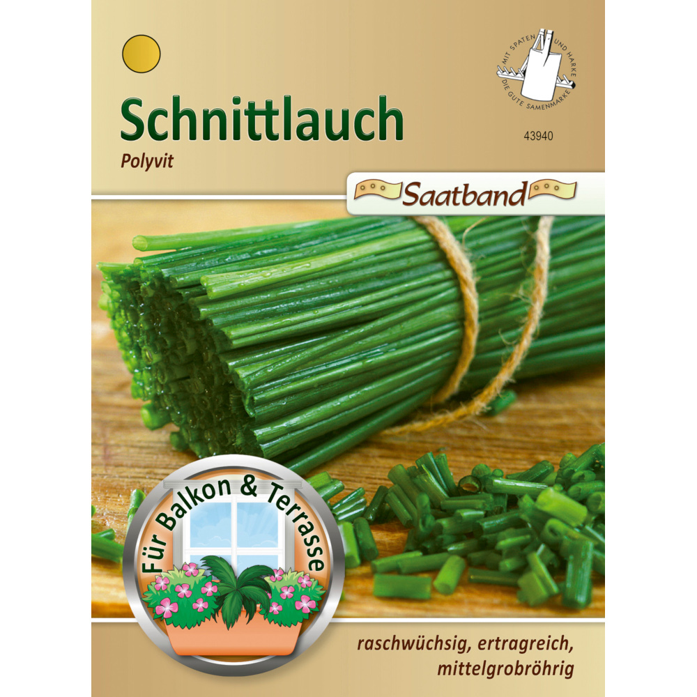 Saatand Schnittlauch Polyvit ca. 2 laufende Meter image number 0