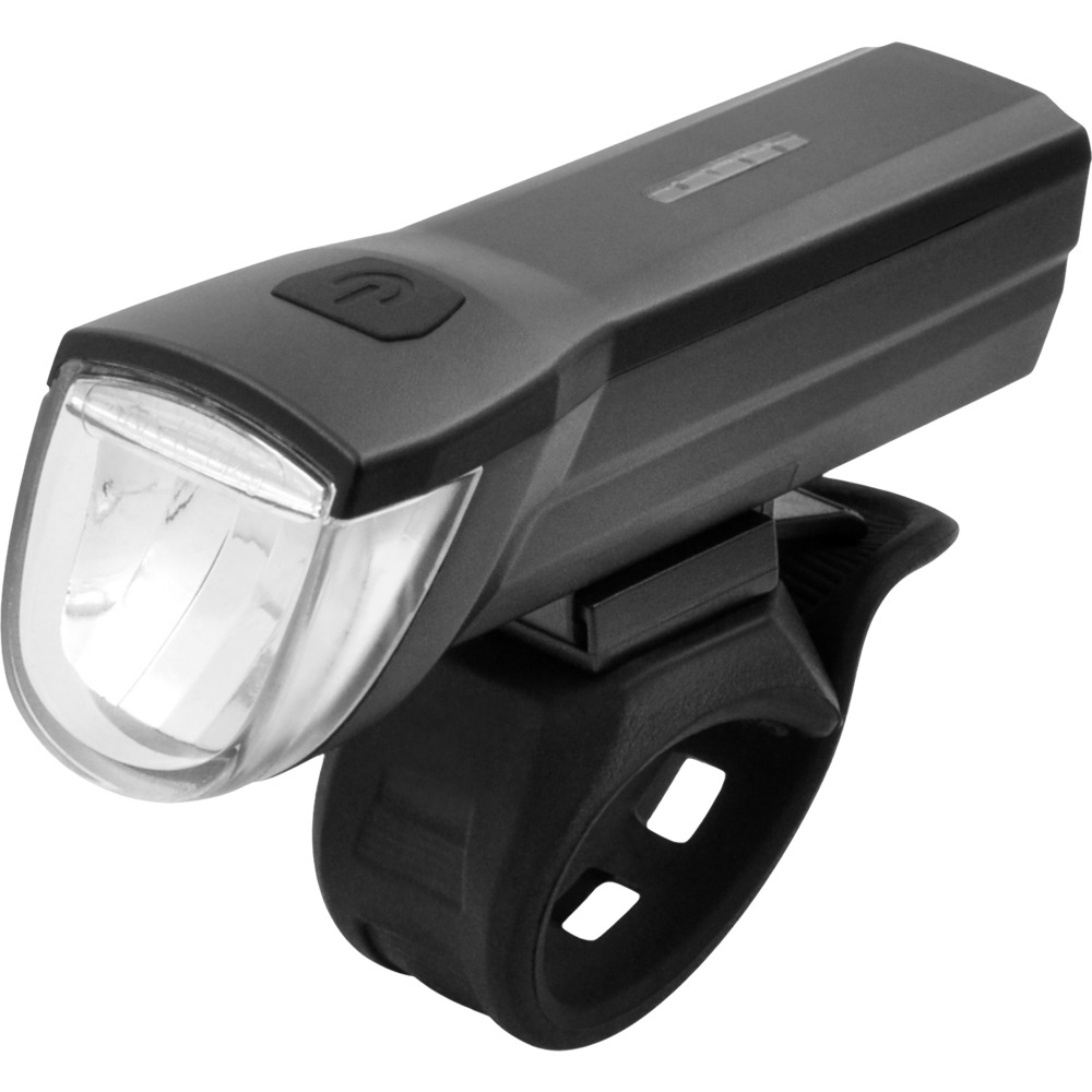 Fahrrad LED-Akku-Frontlicht 30/15 Lux, schwarz image number 0