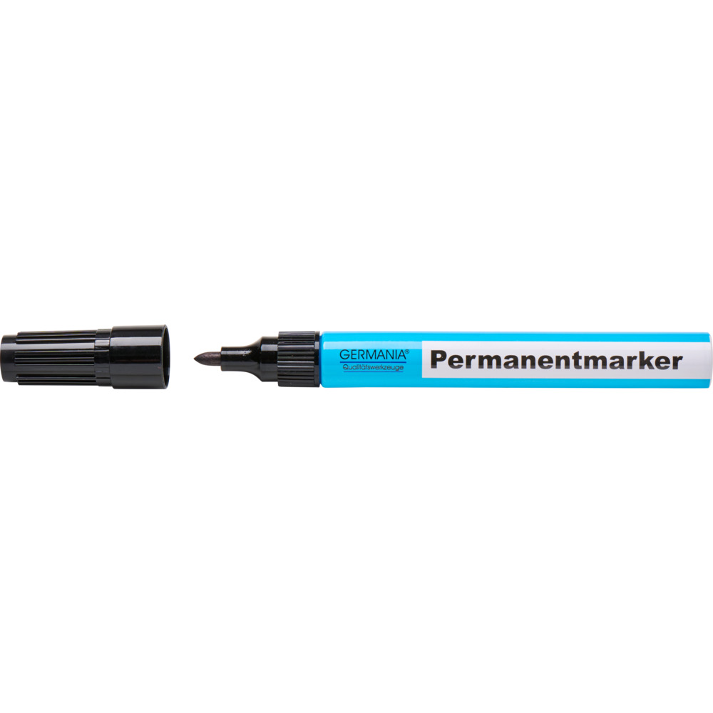 Permanent Marker 3000 rund schwarz 10 Stück image number 1
