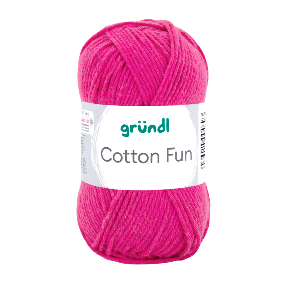 Garn Cotton Fun 50 g fuchsia image number 0