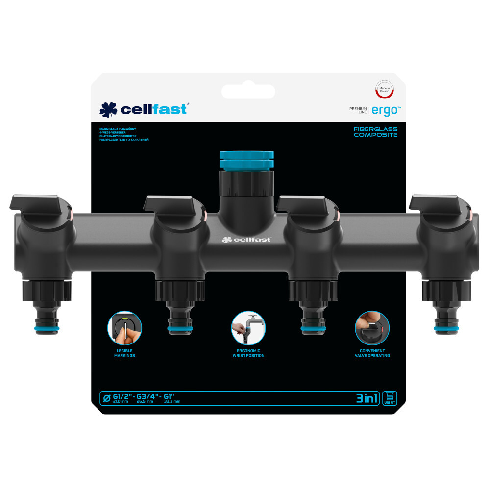 4-Wege Verteiler ERGO™ image number 1