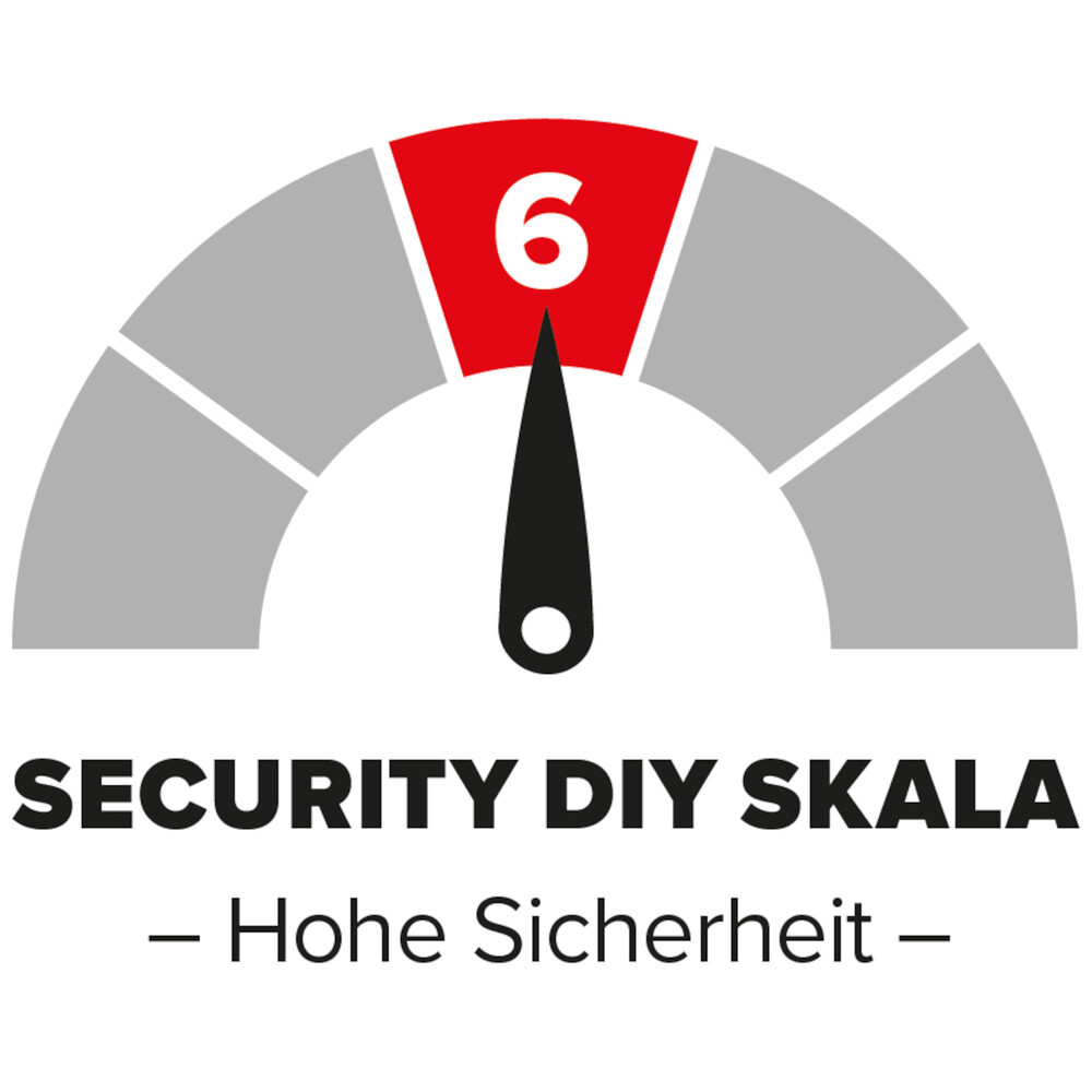 Schließzylinder GERA 5600 30-40 mm mit 6 Schlüsseln image number 2