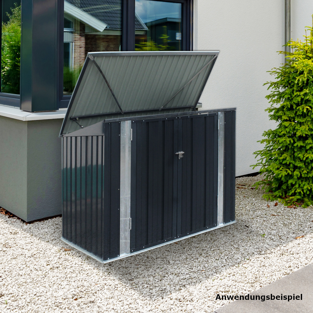 Mülltonnenbox für 2 Mülltonnen 120 oder 240 Liter image number 4