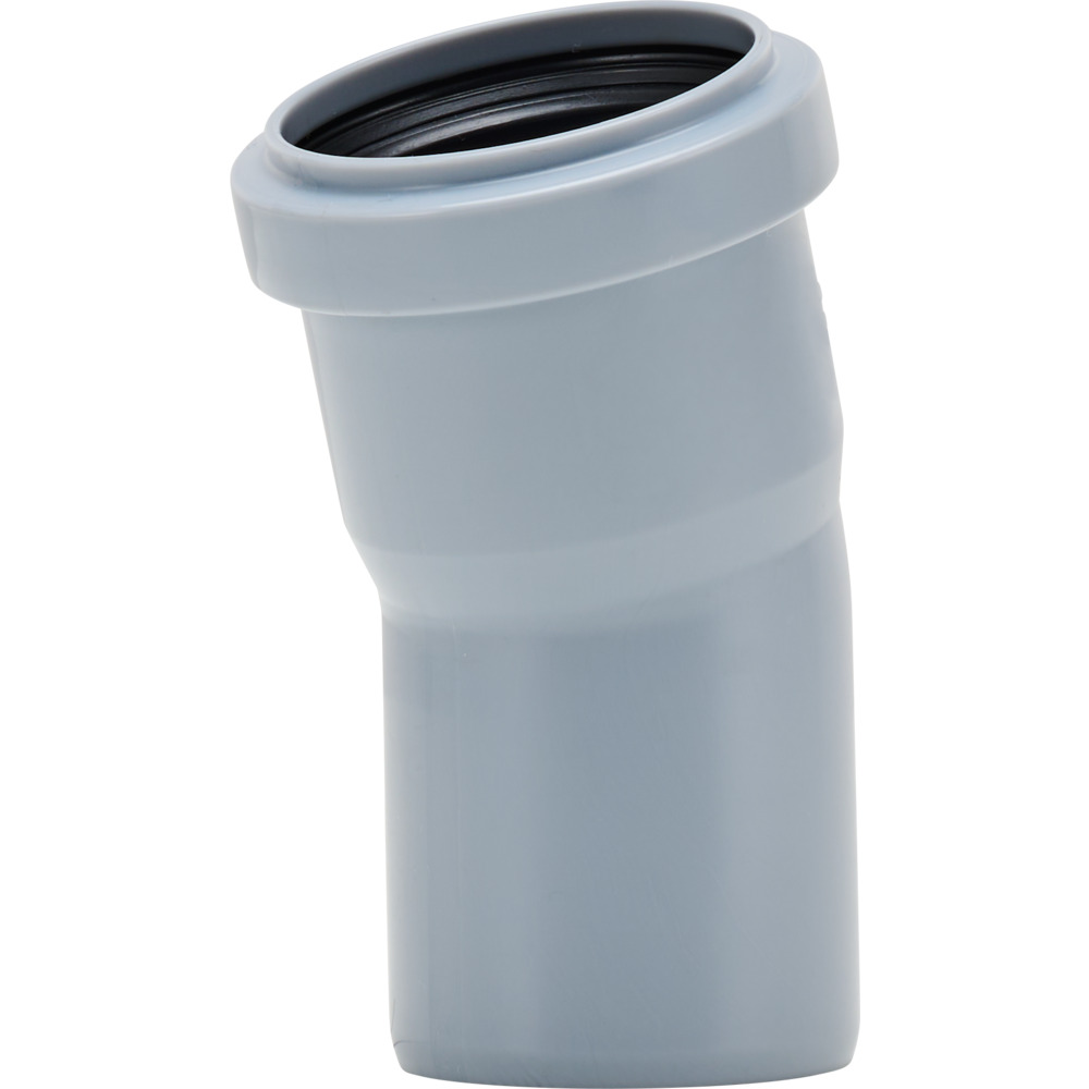 HTB-Abwasserbogen DN 50 mit 15&deg; Winkel image number 1