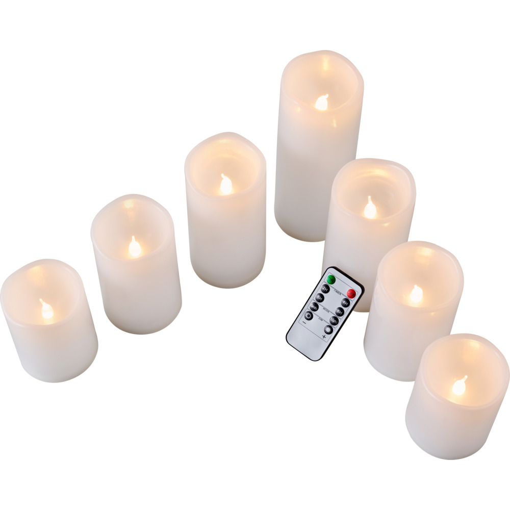 LED-Kerzenset 7-teilig mit Fernbedienung image number 2