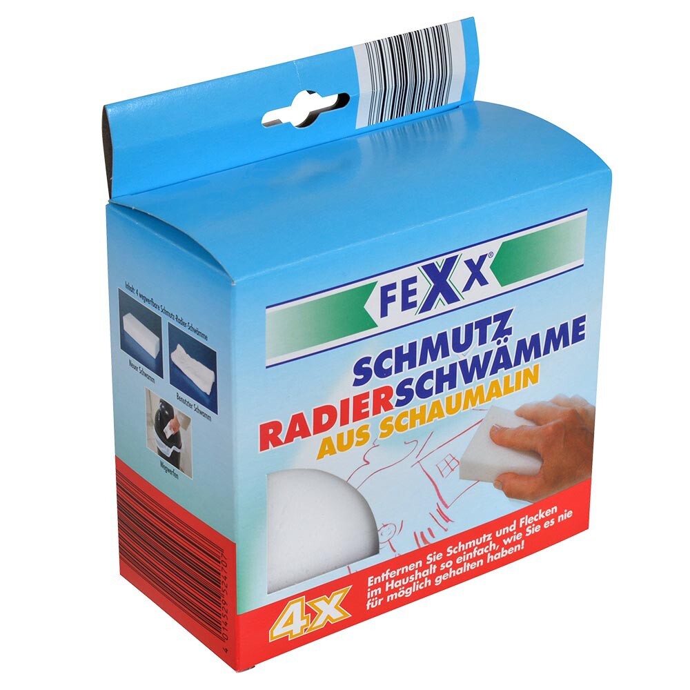 Schmutzradierer Schmutzradierschwamm 4 Stück