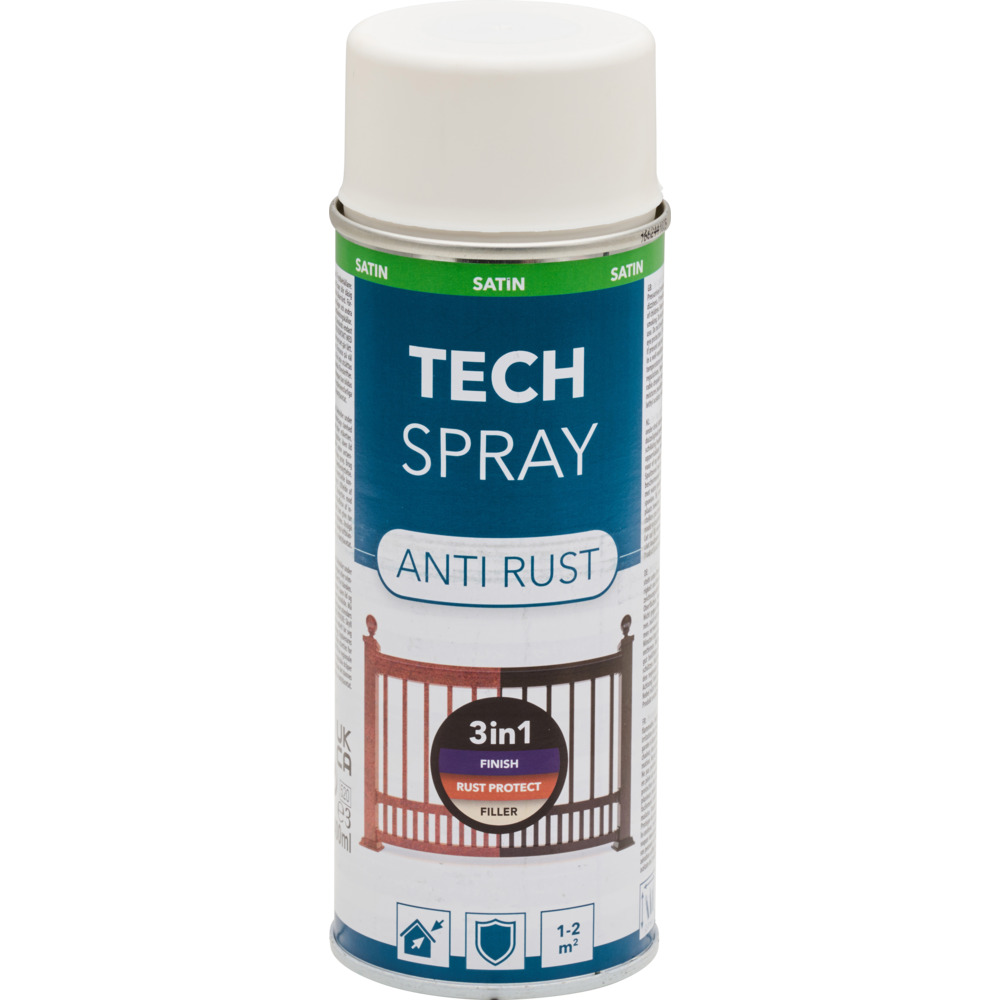 Tech Spray Anti Rost satin Weiß image number 1