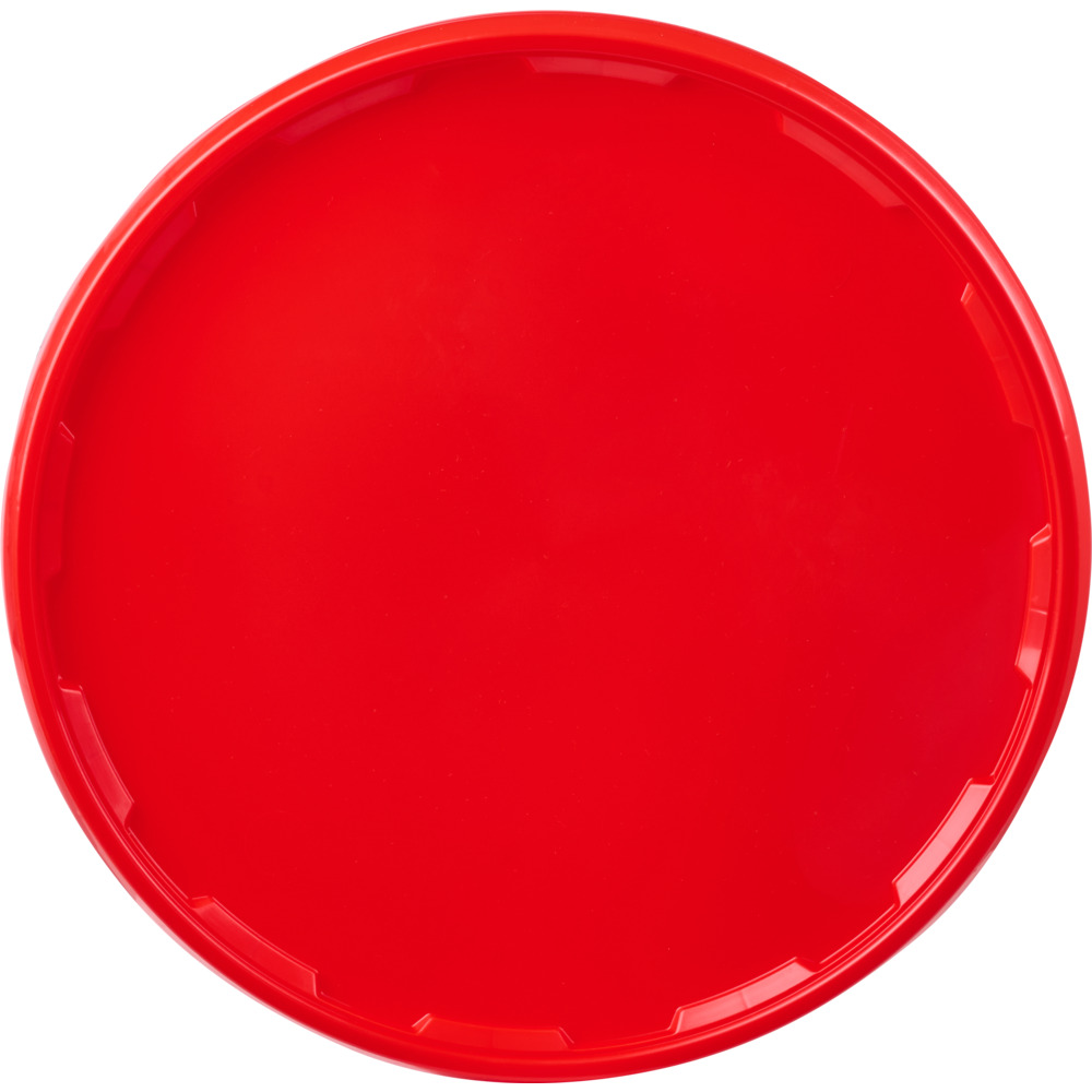 Kunststoffdeckel rot für 11 Liter Kunststoffeimer image number 1