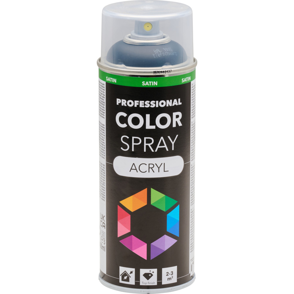 Profi-Spray satin Tiefschwarz image number 1