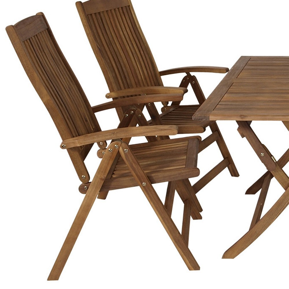 Gartenmöbel-Set Maracana 5-teilig, Akazienholz geölt image number 1