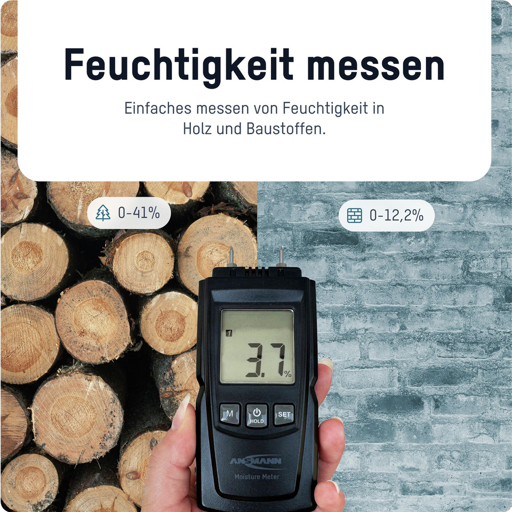 ANSMANN Materialfeuchtemessgerät  image number 2