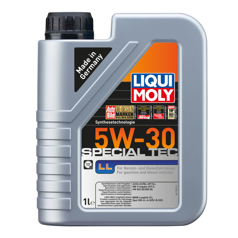 LIQUI MOLY Motoröl Special Tec LL 5W-30 - 1 Liter image number 0