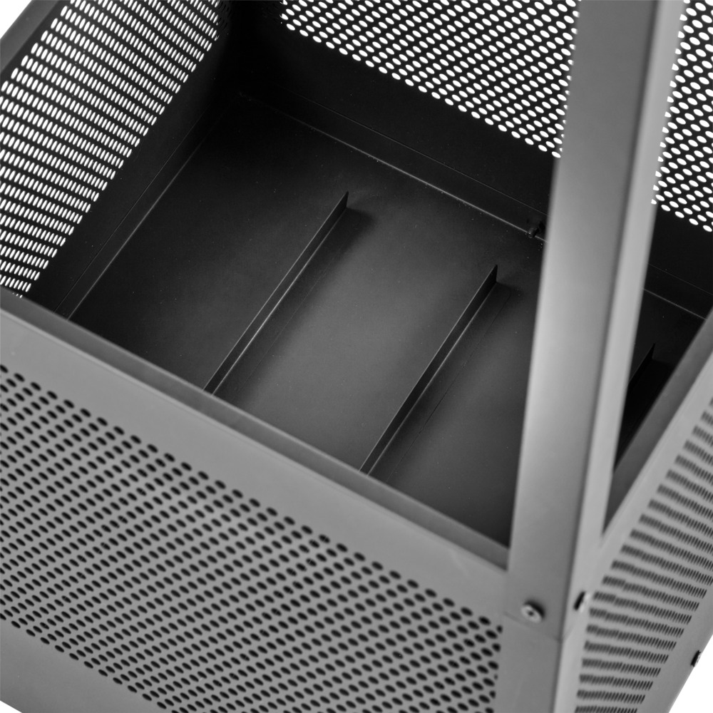 Terrassenkamin 113 cm, schwarz image number 1