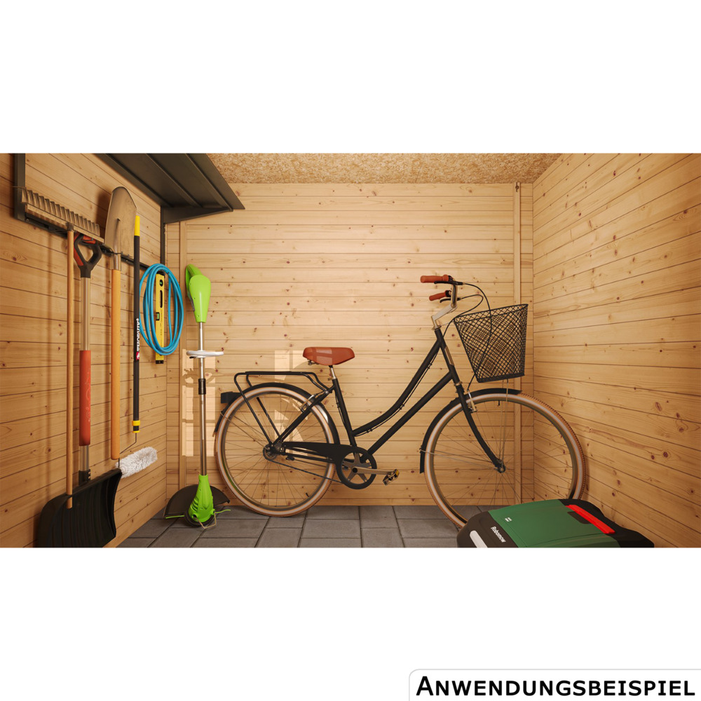 Timbela Geräteschuppen aus Holz mit Boden M310+M310G image number 4