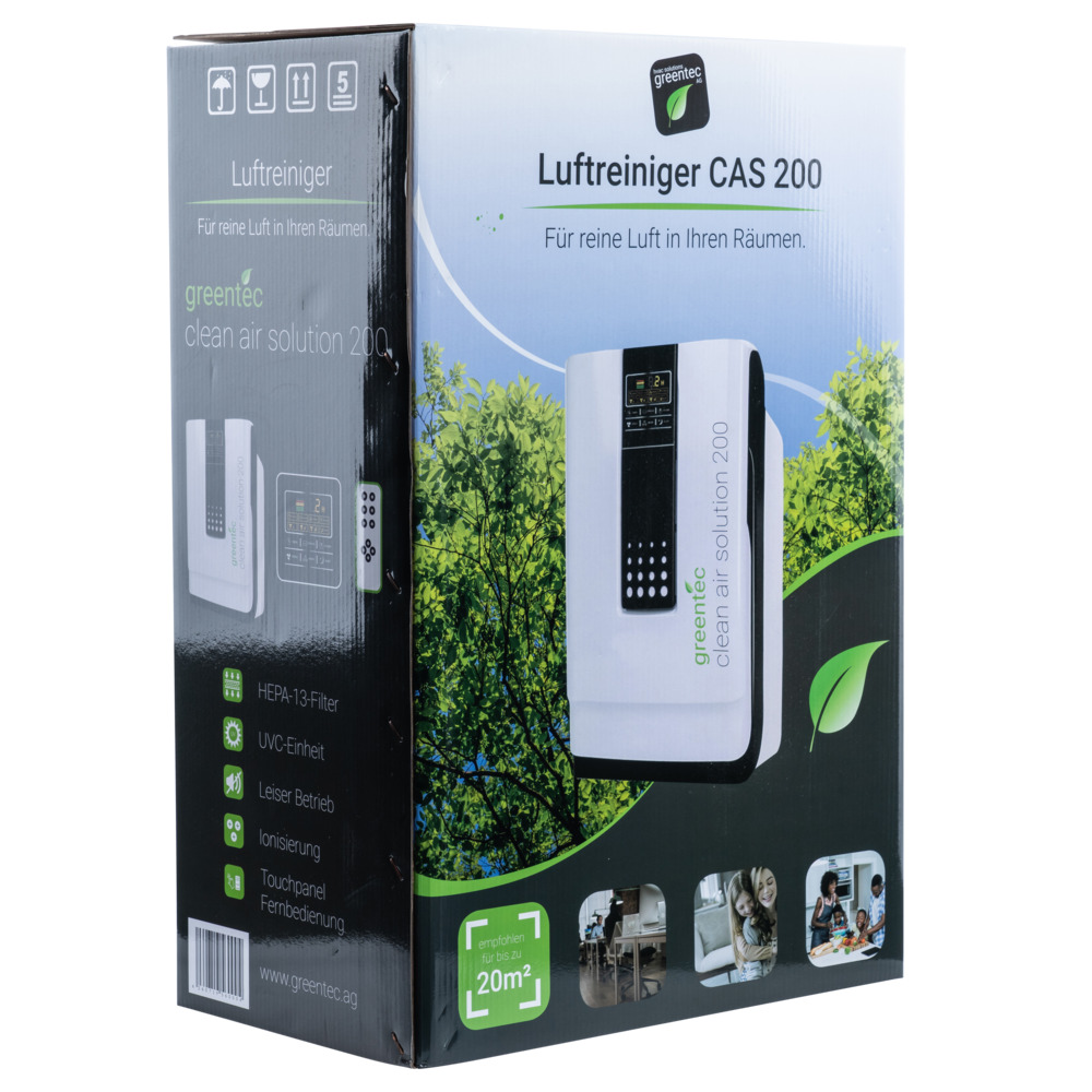Compact-Luftreiniger Greentec CAS 200 image number 5