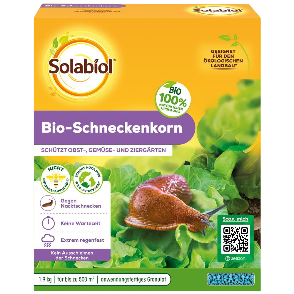 Solabiol&reg; Bio-Schneckenkorn 1,9 kg