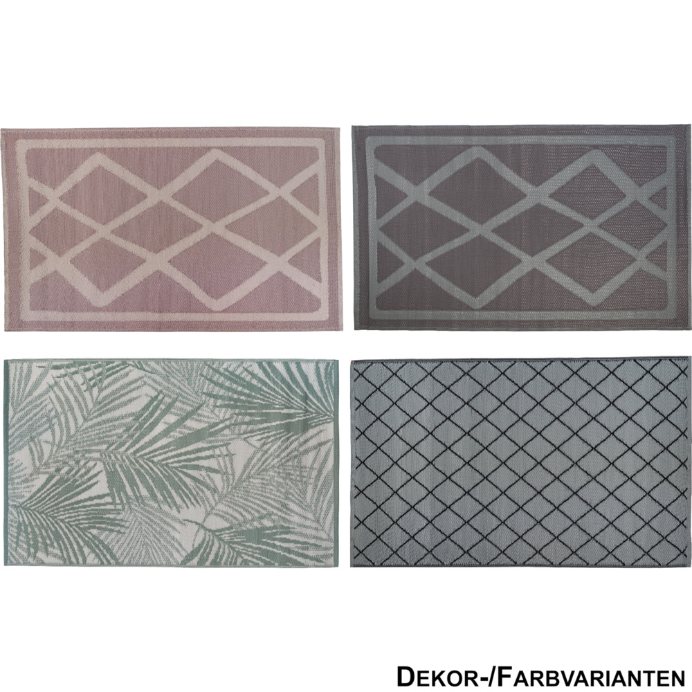 Outdoor Teppich 160 x 230 cm in Designauswahl