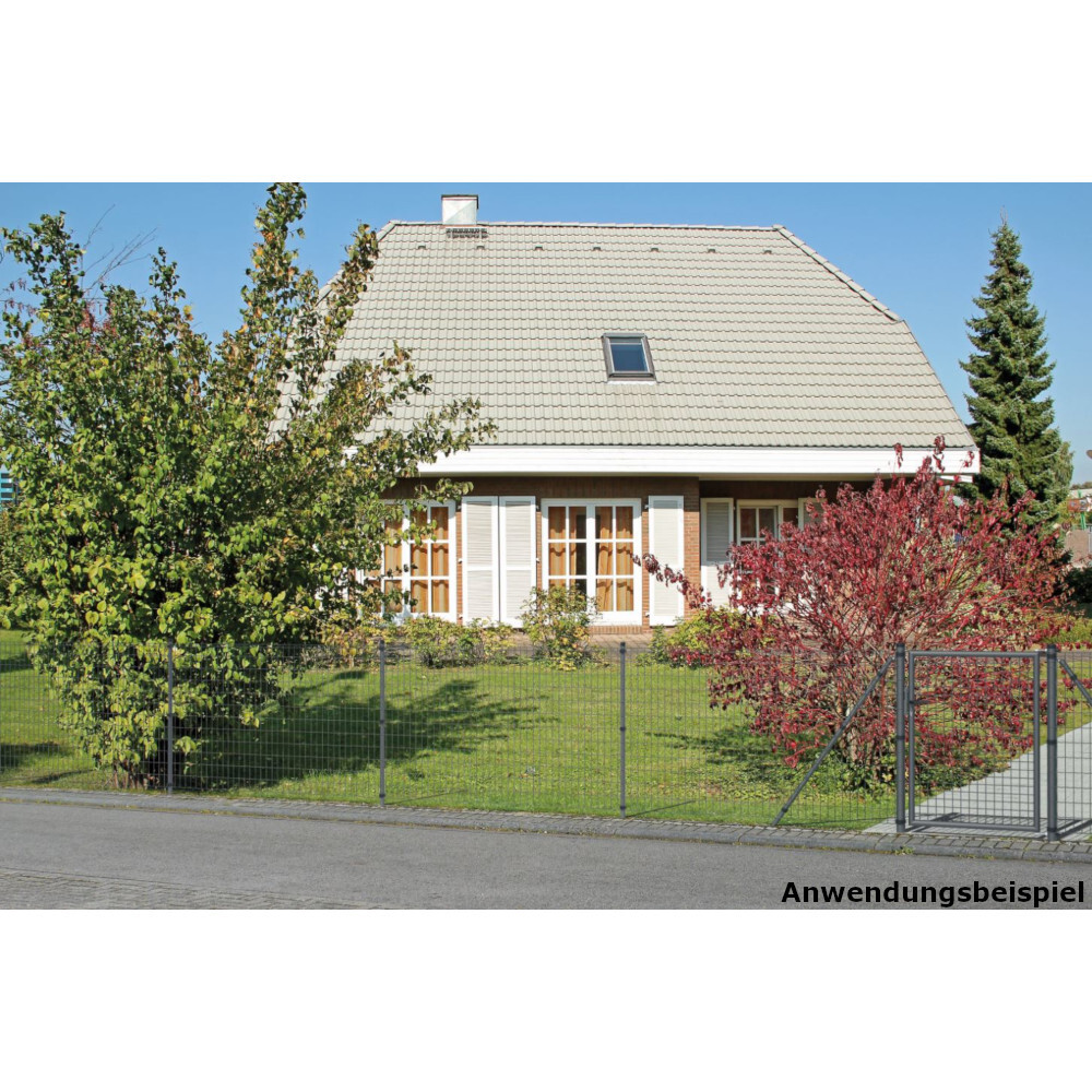 Drahtzaun-Set Fix-Clip Pro® anthrazit 10 m x 81 cm image number 1
