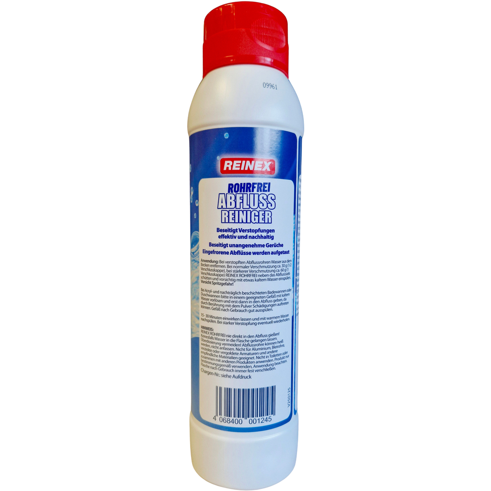 Reinex Rohrfrei 1000 g Rohrreiniger Abflussreiniger image number 1