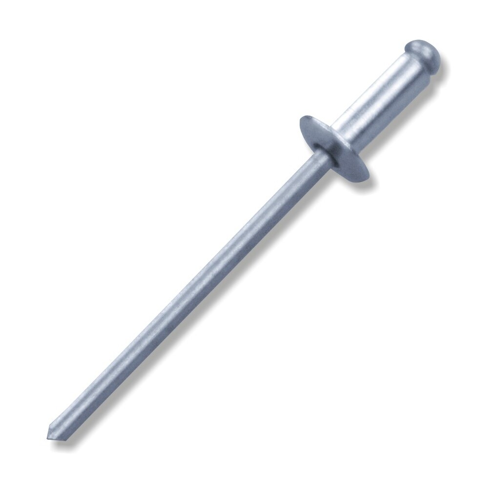 Blindniete Aluminium 4,0 x 10 mm A-Form Flachkopf Popniete
