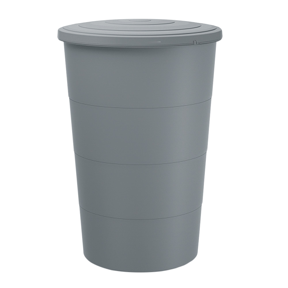 Regentonne Smooth 160l grau