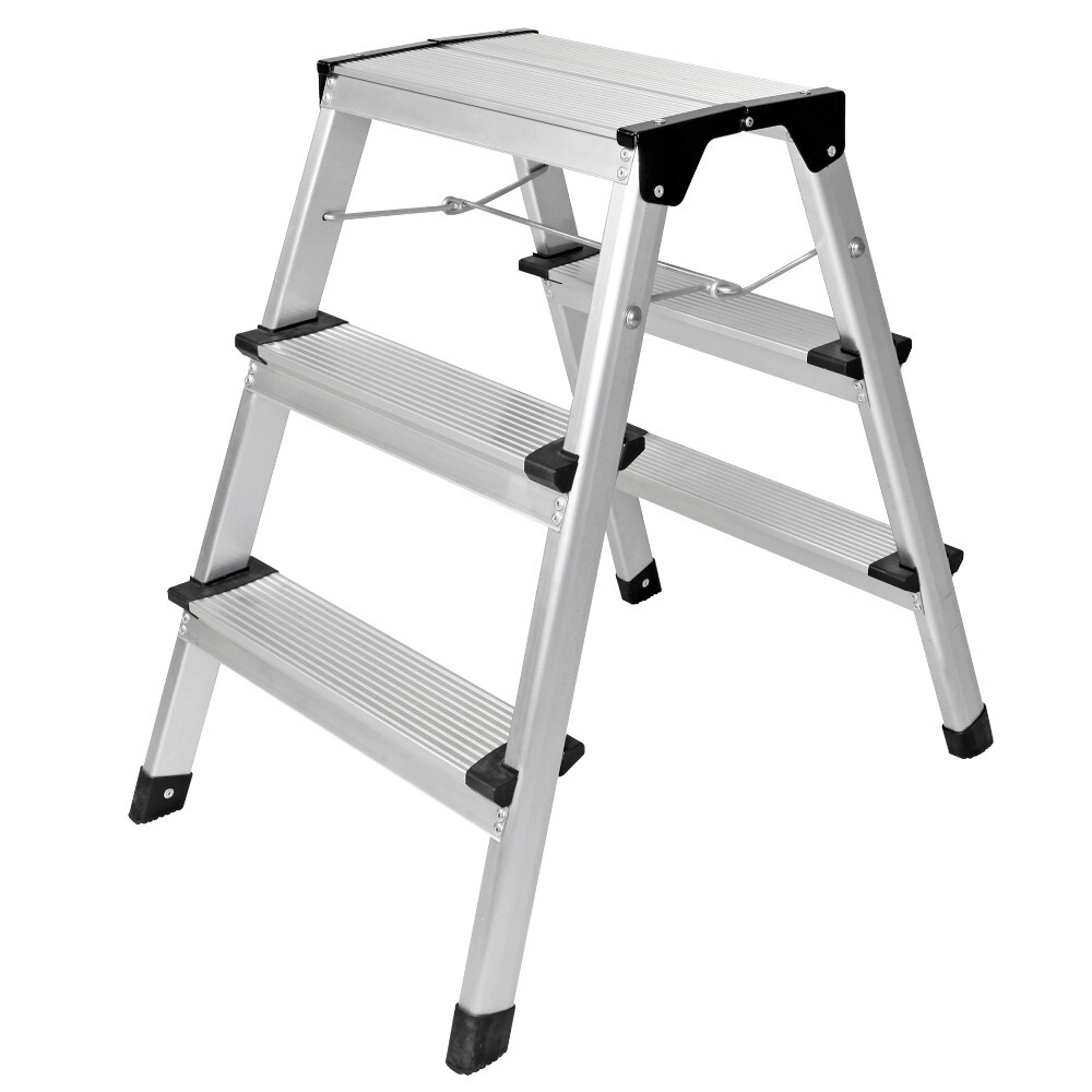 Trittleiter aus Aluminium