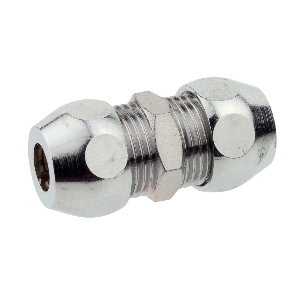 Doppel-Quetschverschraubung 3/8" x 10 mm image number 0