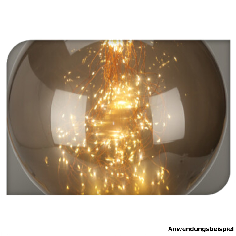 Hängelampe Ø 35 cm in Grau mit 300 LEDs image number 2