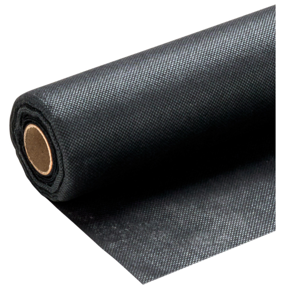 Unkrautvlies 1x12 m aus Polypropylen 50g/m&sup2; schwarz image number 1
