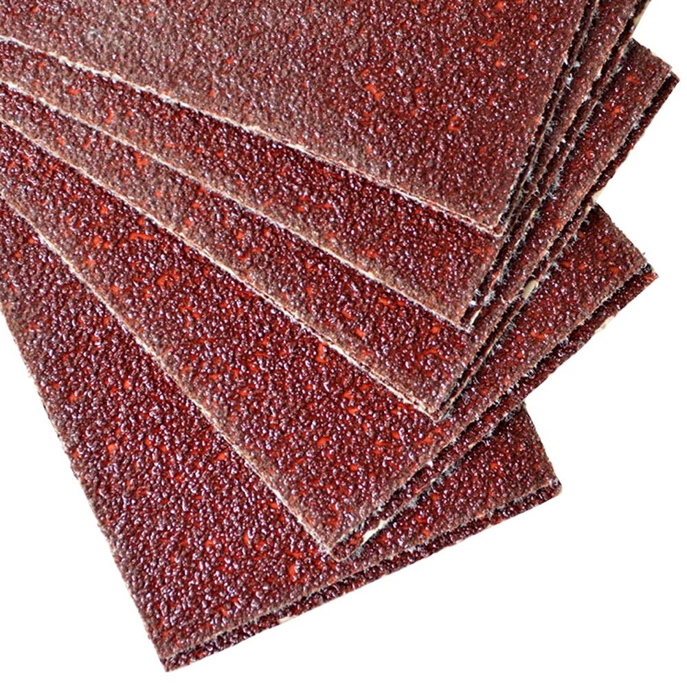 Schleifpapier K40, 70x125 mm Velcut Zuschnitte, für Velcropad