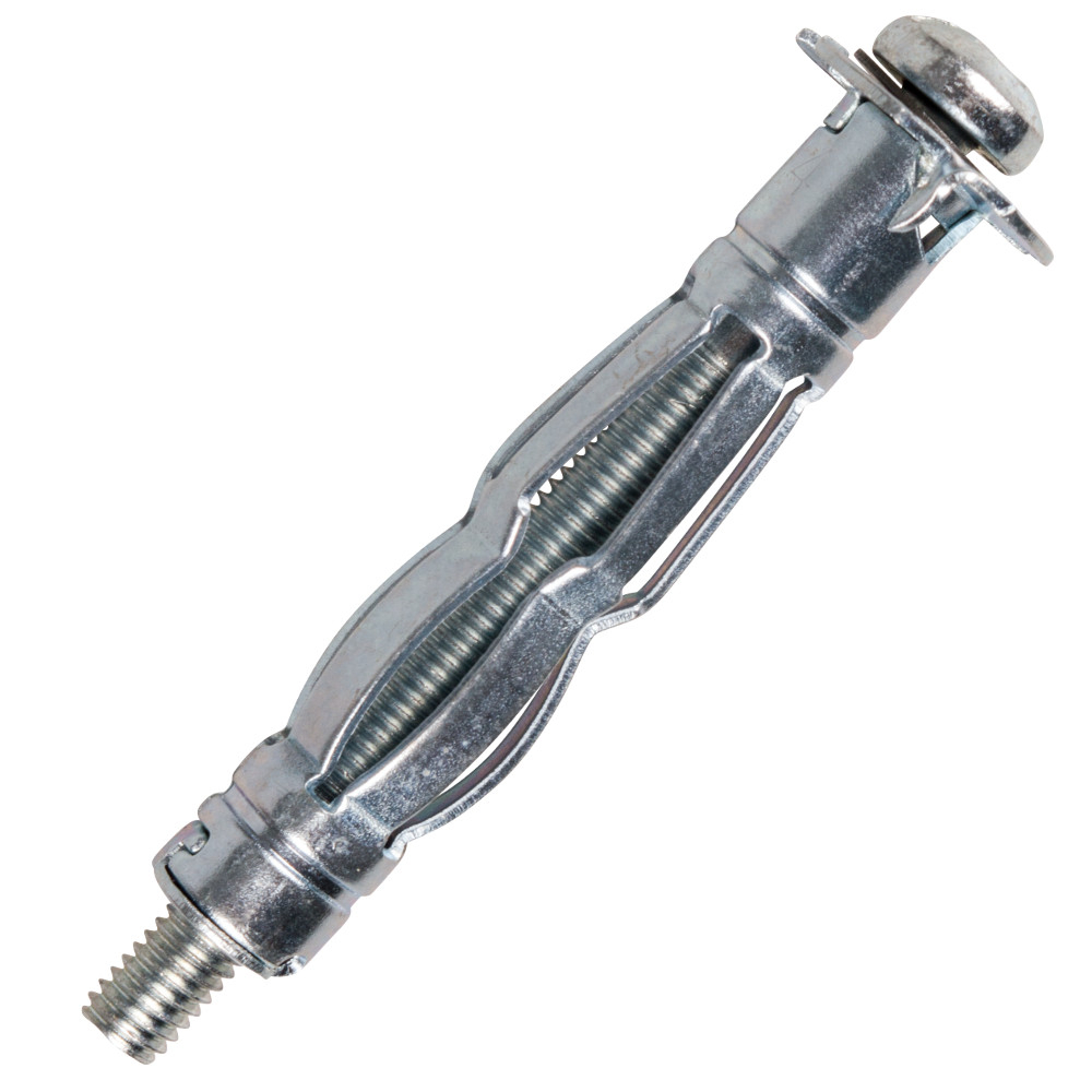 Metallhohlraumdübel MHD 5x16, 4 Stück mit metrischer Schraube