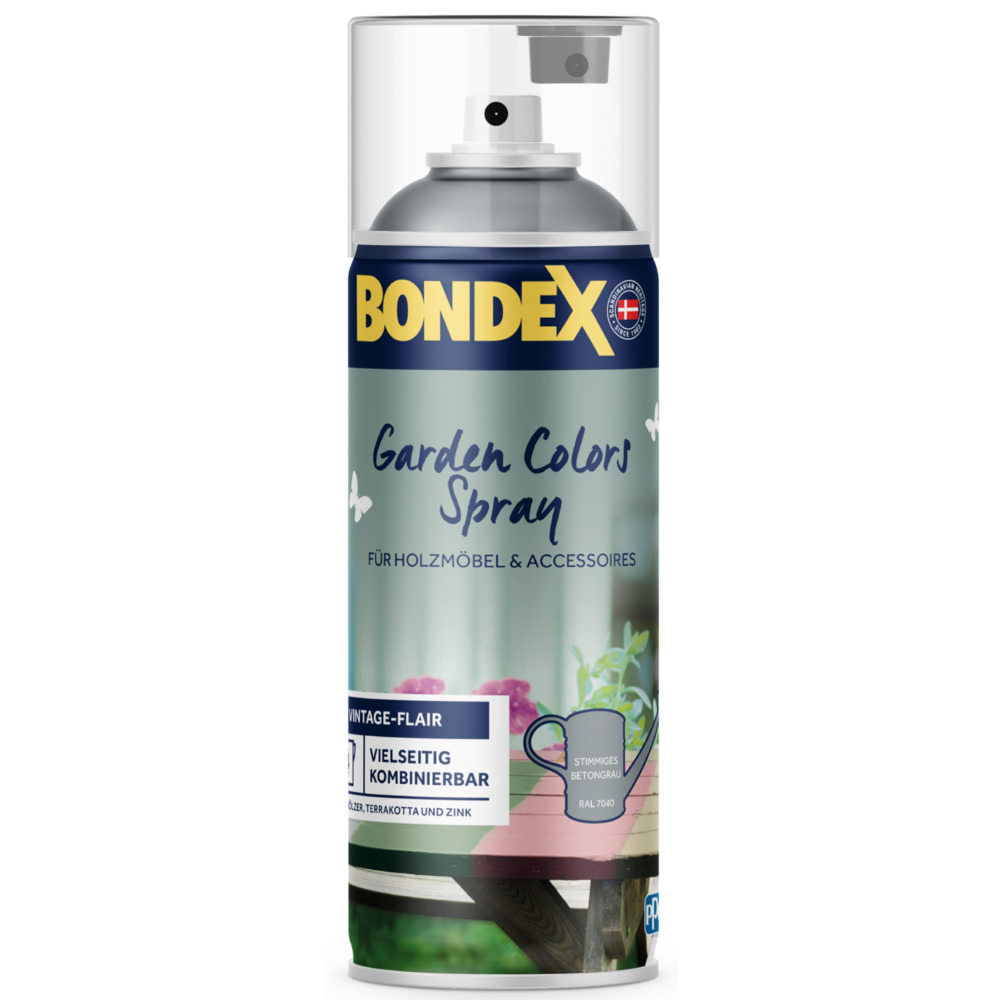 BONDEX Garden Colors Spray Betongrau 400 ml image number 0