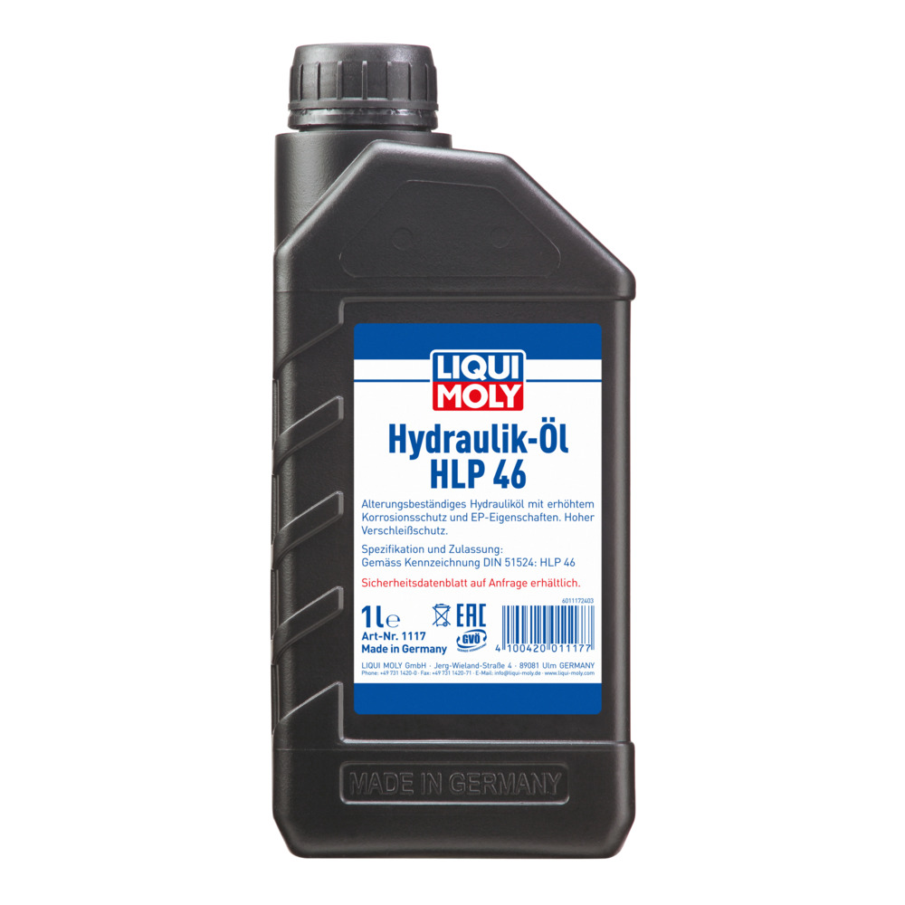 LIQUI MOLY 1117 Hydrauliköl HLP 46 mineralisch 1L image number 0