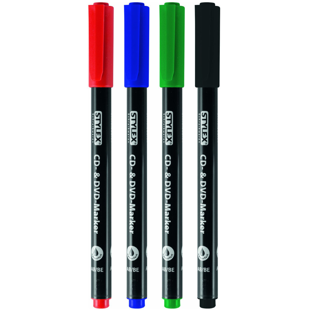 CD Marker-Set 4 Stück, 4 Farben