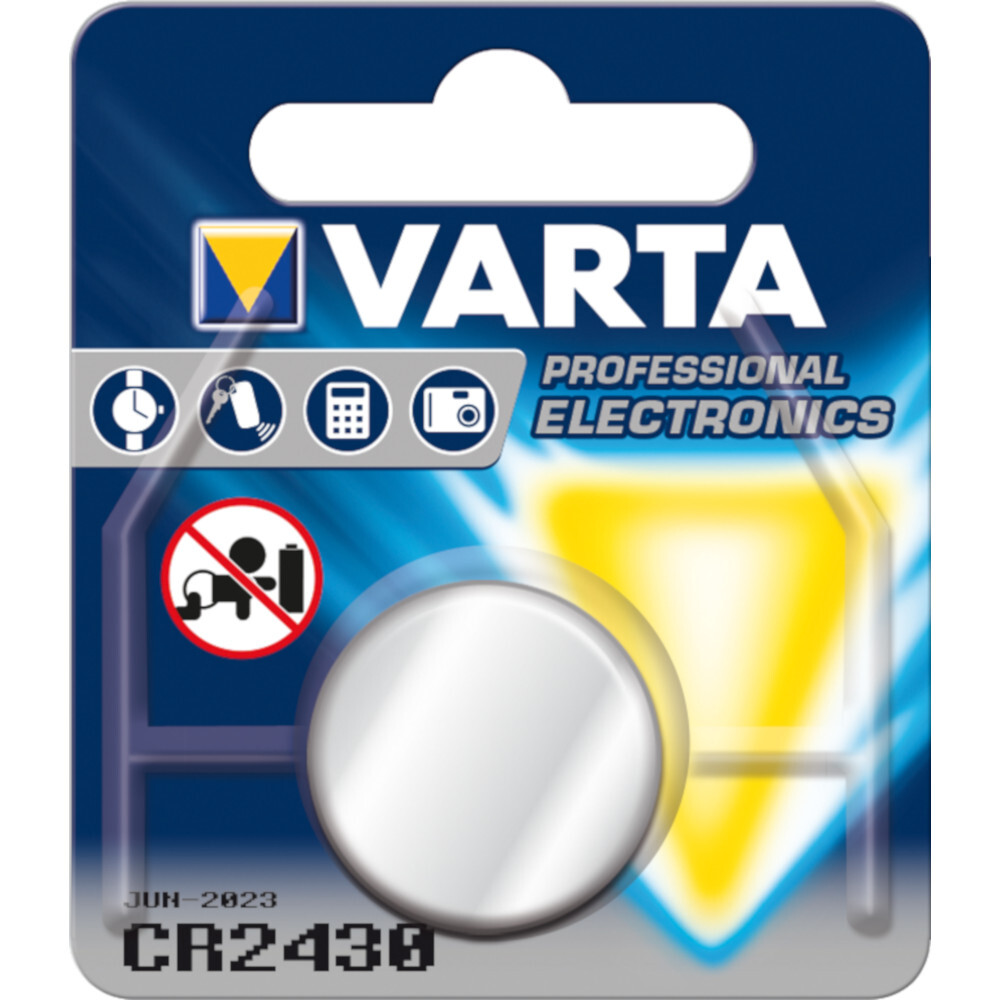 Varta Lithium-Batterie CR 2430 1 Stück image number 0
