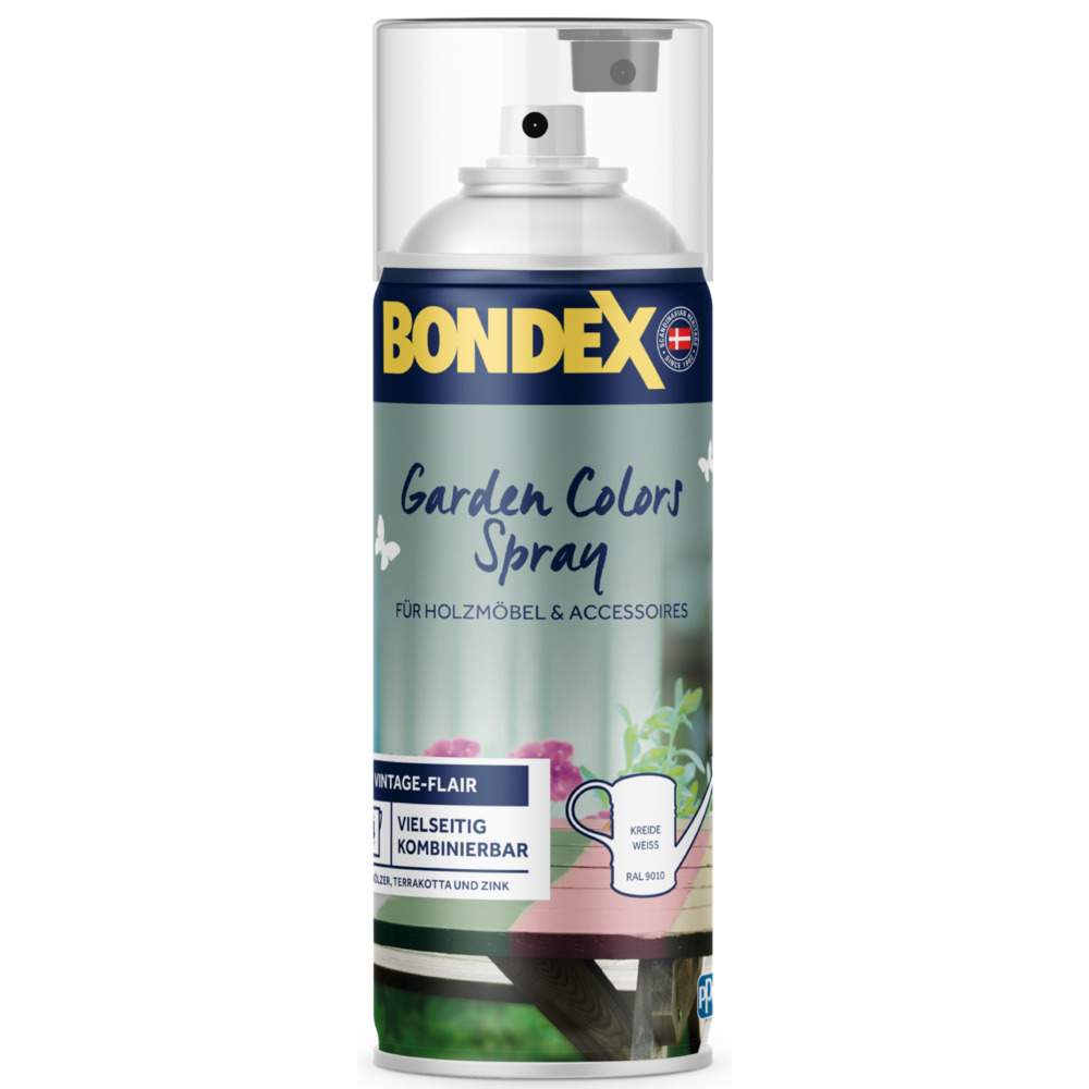 BONDEX Garden Colors Spray Kreideweiss 400 ml image number 0